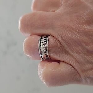 Steling Elephant Ring